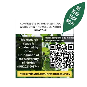 Kratom Science: Hamilton Morris, Soren Shade, and Dr. Oliver Grundmann Talk Kratom and a New Survey