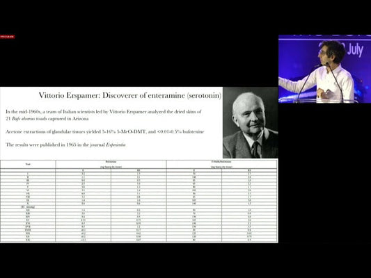 Medicina del Espiritu - WBAC 2019: A Brief History of 5-MeO DMT by Hamilton Morris