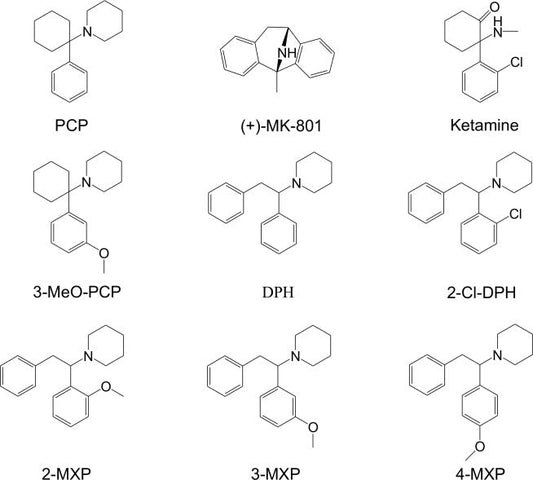 Pharmacological Investigations of the Dissociative ‘Legal Highs’ Diphenidine, Methoxphenidine and Analogues