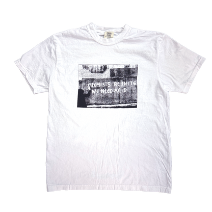 "CHEMISTS REUNITE 1977" - White Tee