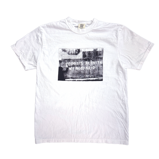 "CHEMISTS REUNITE 1977" - White Tee